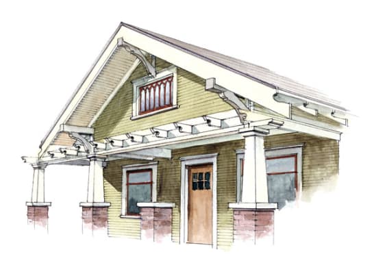 Bungalow Gables - Design for the Arts &amp; Crafts House 